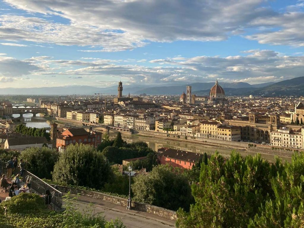 Piazzale Michelangelo in Florenz