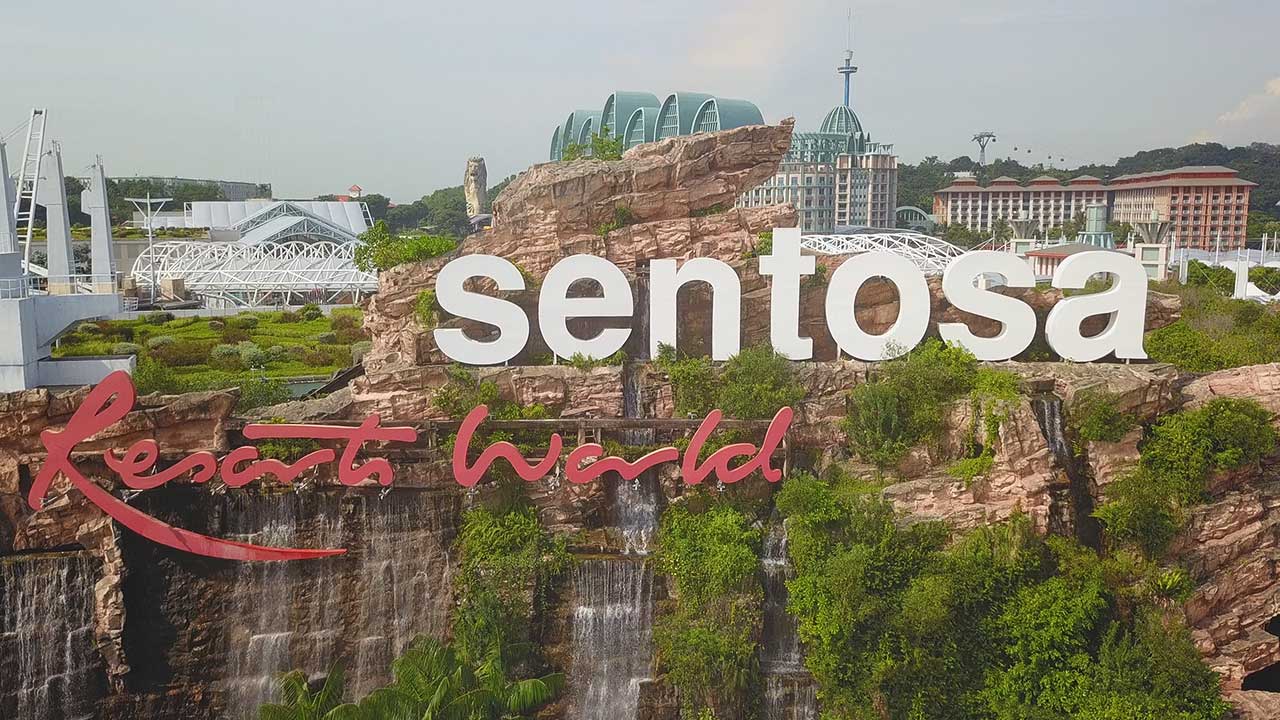 Singapur - Freizeitinsel und Resort World Sentosa
