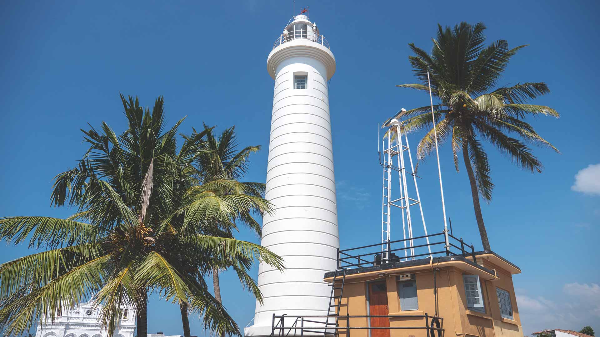 Galle in Sri Lanka: der berühmte Leuchtturm in Sri Lanka