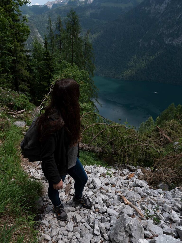 Vakuya Presets: Königssee Archenkanzel Königssicht vorher