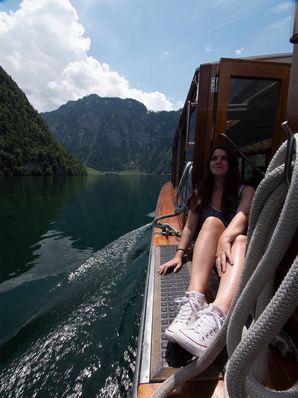 Vakuya Presets: Königssee Obersee Bootsfahrt vorher